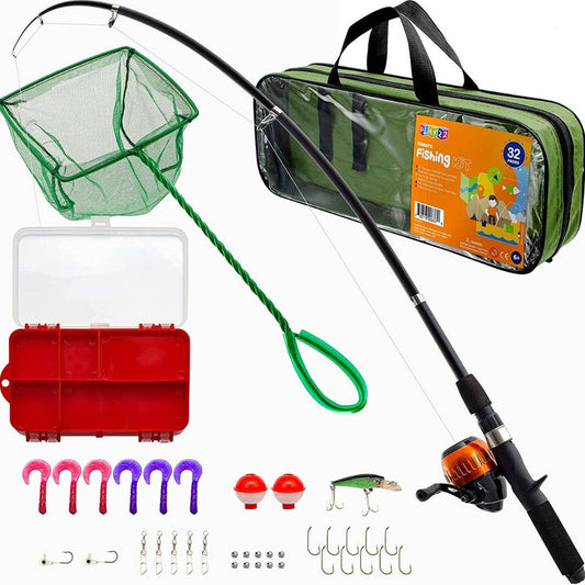 Fishing Pole For Kids - 32 Set Kids Fishing Rod Combos