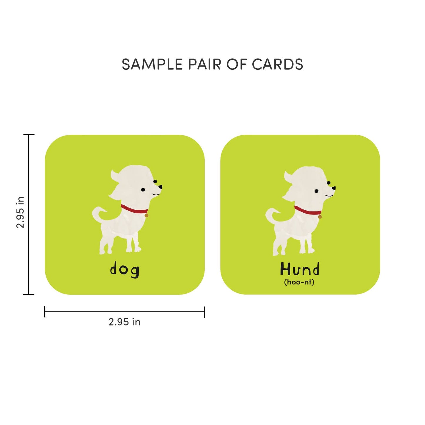 Minilingo German/English Bilingual Flashcards for Kids