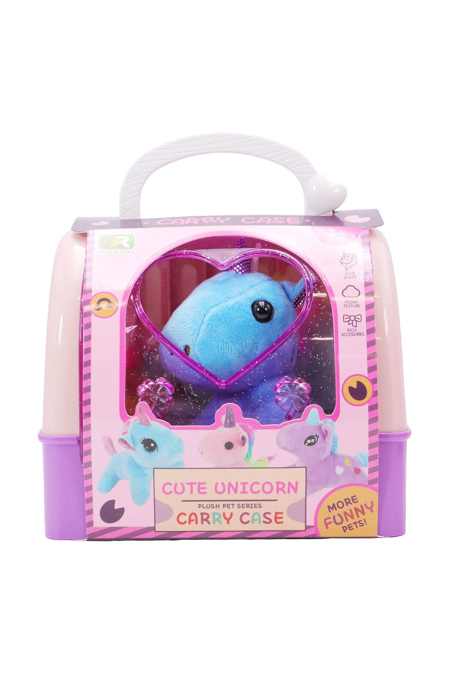 Unicorn Pony Stuffed Toy Kennel Carry Bag
