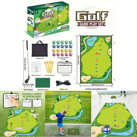 Golf Game Practice Set - #Chipping Style-Included Scoreboard
