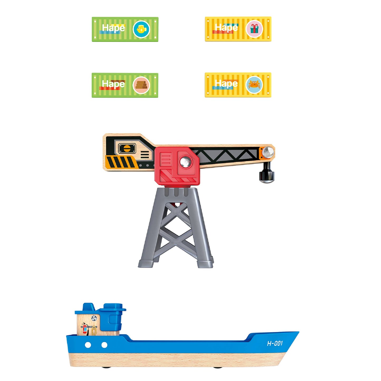 Cargo Ship & Crane