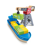 Cargo Ship & Crane