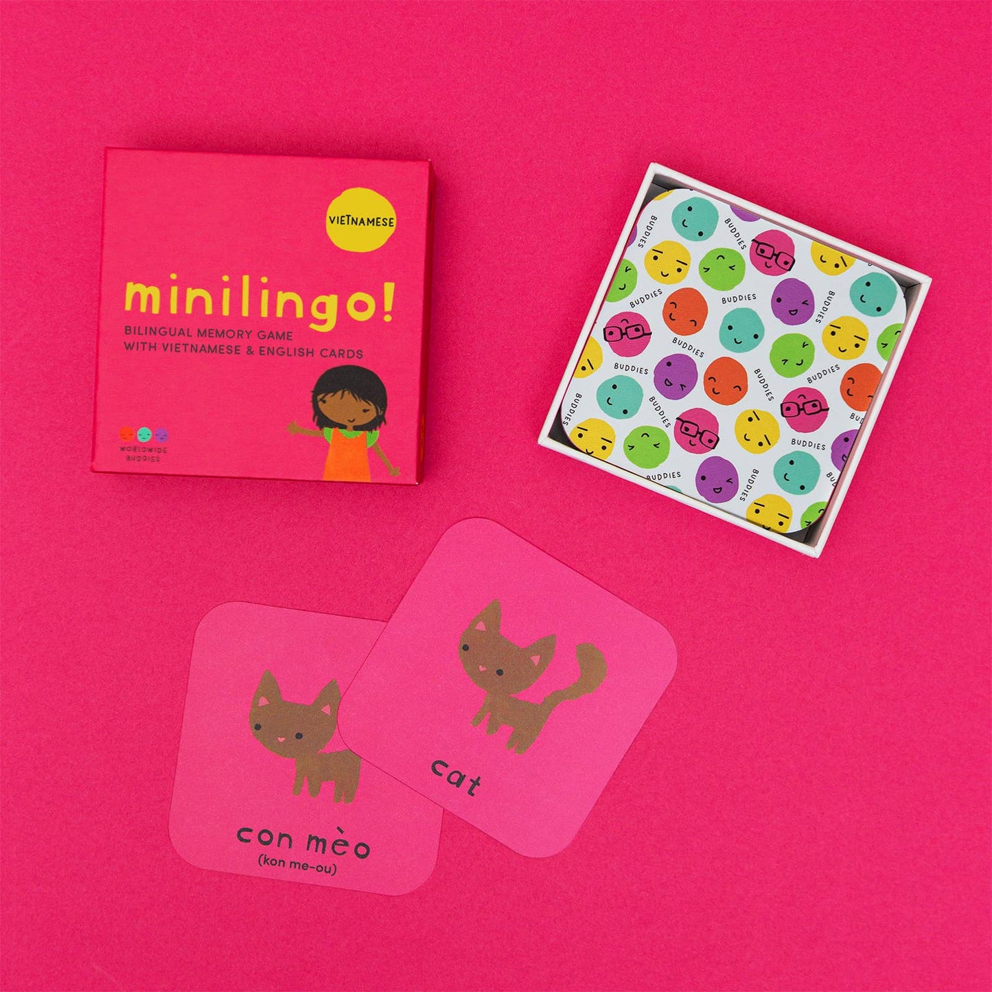 Minilingo Vietnamese/English Bilingual Flashcards for Kids