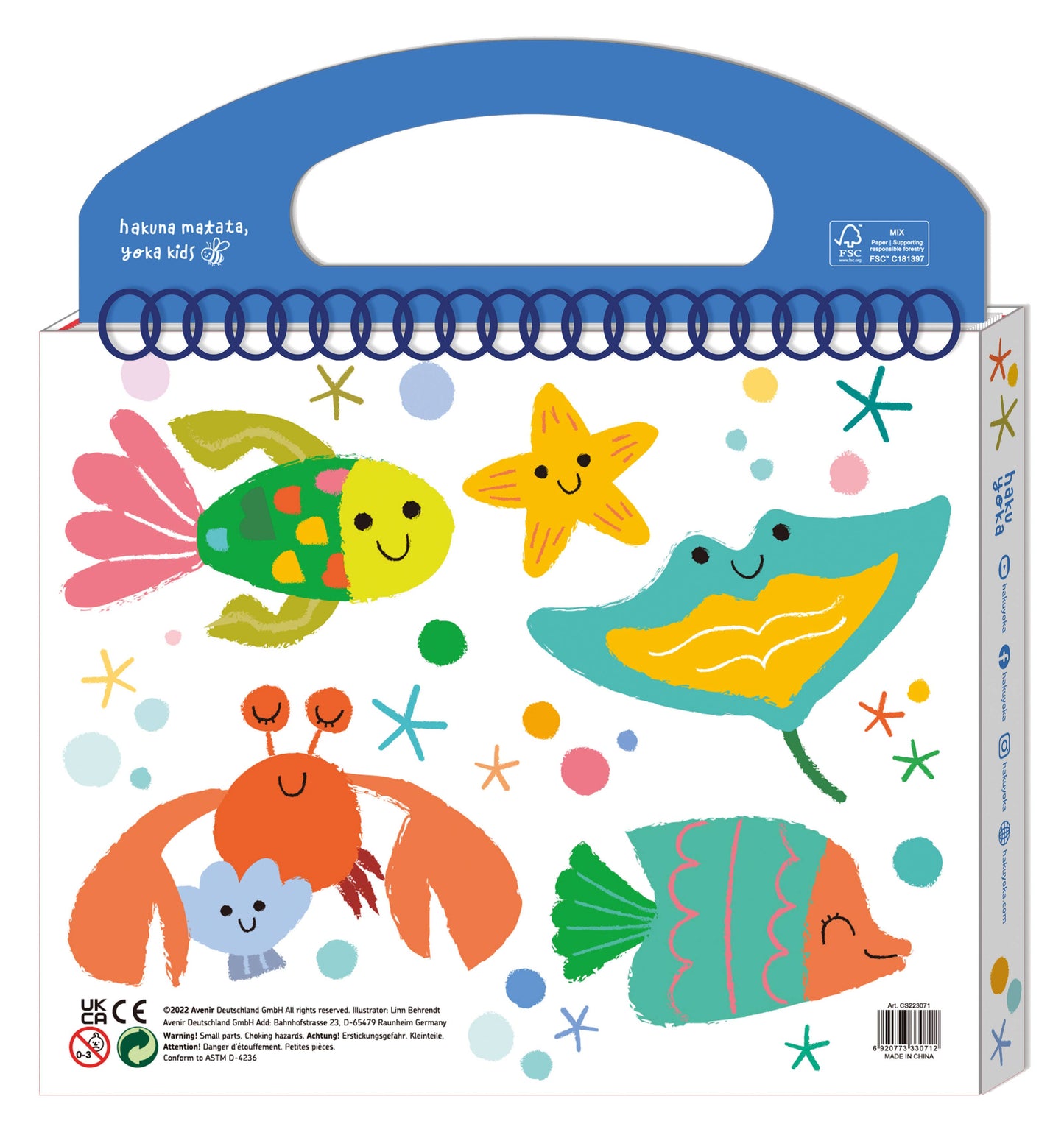 Haku Yoka - FULL Display My First Coloring Kit Assorted