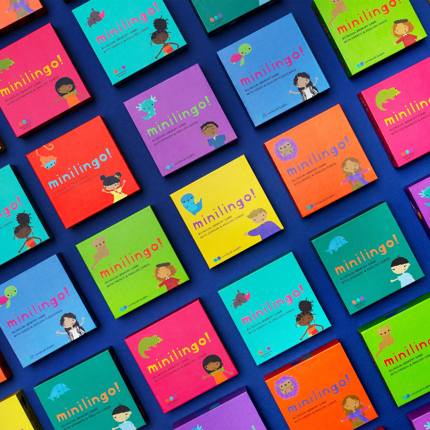 Minilingo Spanish/English Bilingual Flashcards for Kids