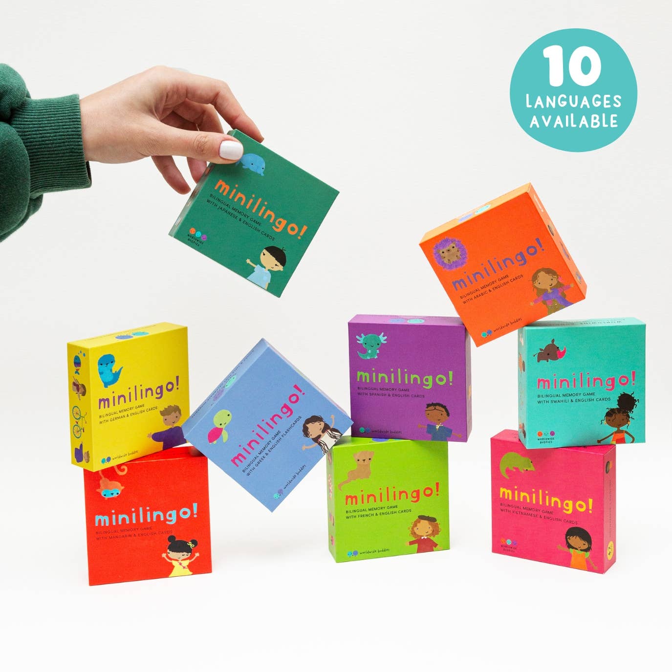 Minilingo Vietnamese/English Bilingual Flashcards for Kids