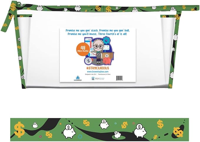 Kenny Investing & Finance Giant 3ft 48 Piece STEM Puzzle