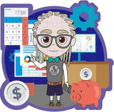 Kenny Investing & Finance Giant 3ft 48 Piece STEM Puzzle