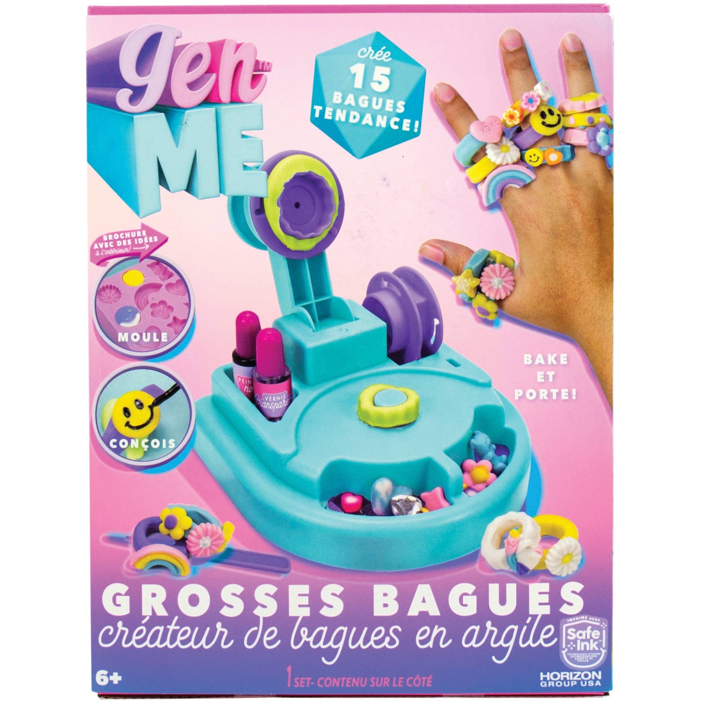 Genme Chunky Ring Maker 3-unit case pack