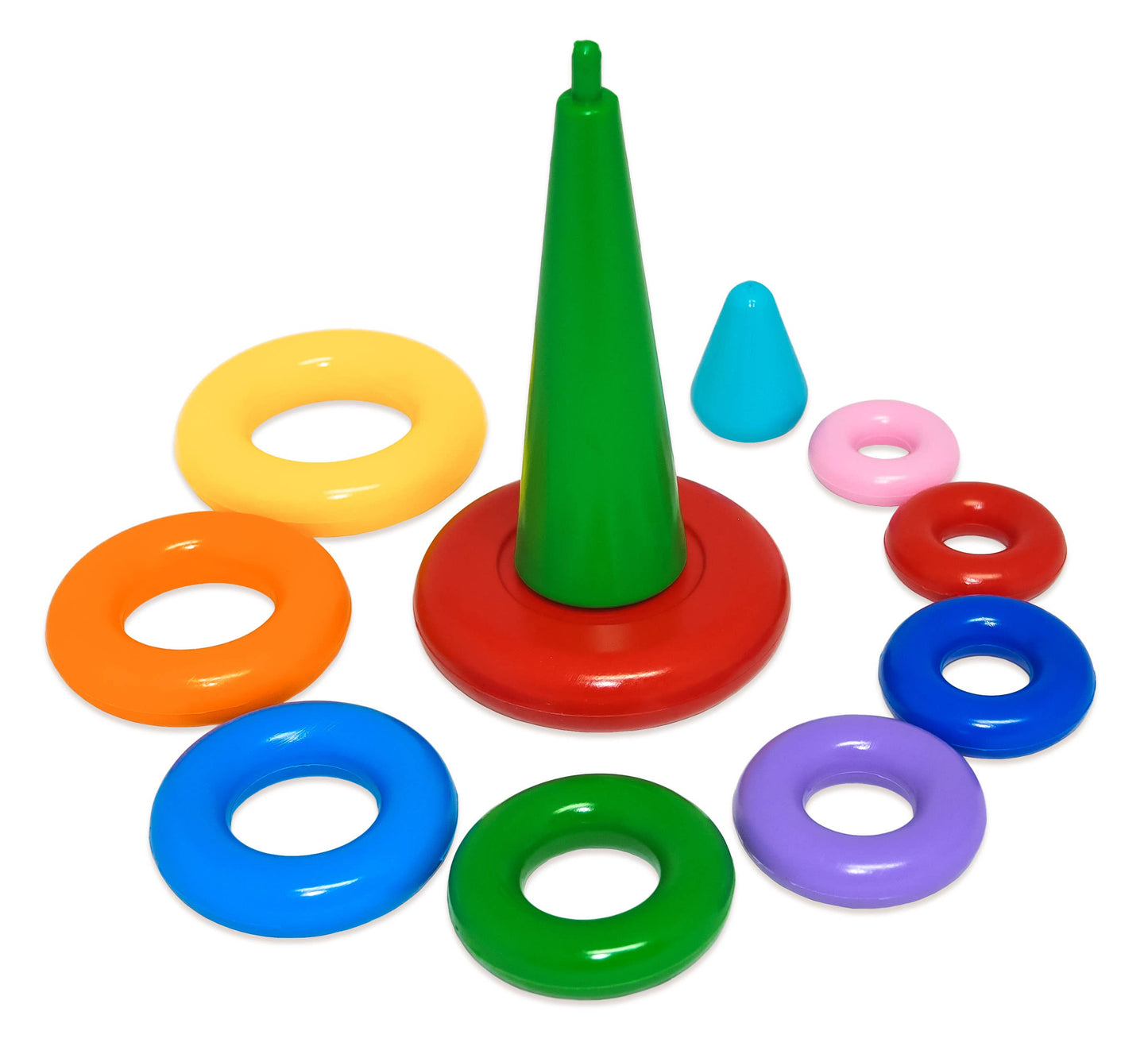 Educational toy "Pyramid" LUX in a box, Tigres