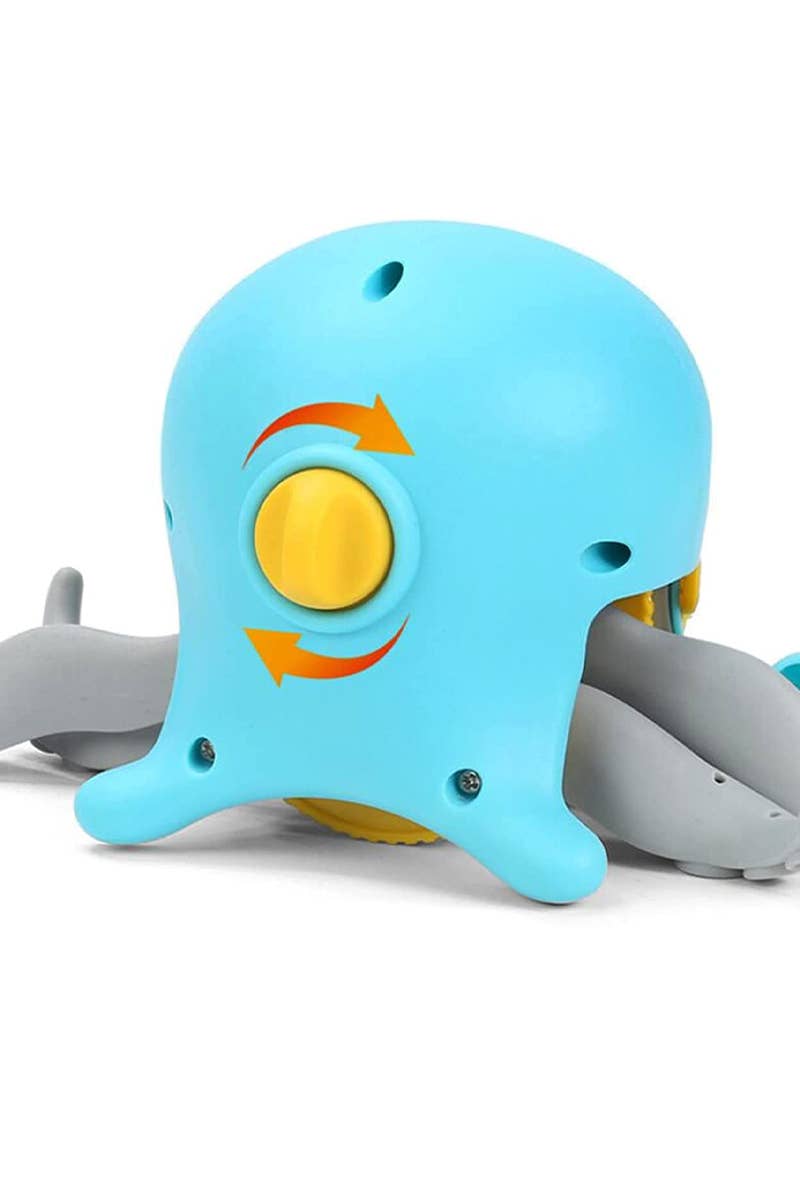 Octopus Wind-Up Swimming Crawling Baby Bath Toy