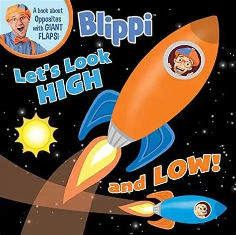 Blippi Let's Look High and Low! Children's Book