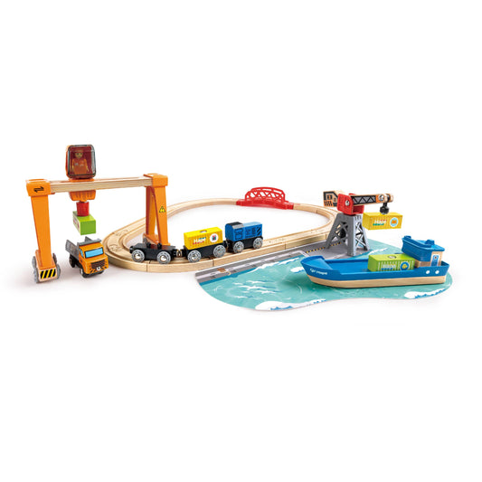 Cargo Ship & Crane