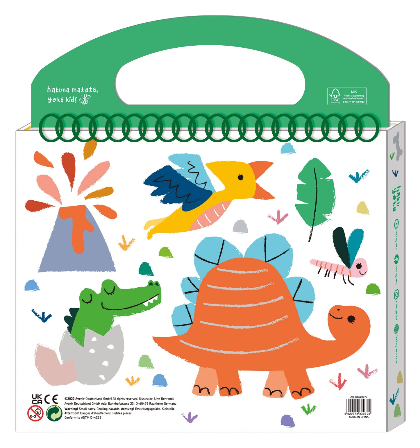 Haku Yoka - FULL Display My First Coloring Kit Assorted