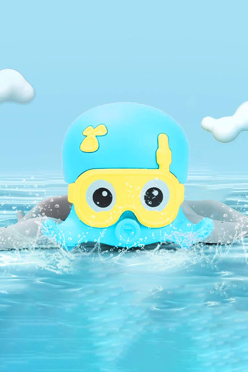 Octopus Wind-Up Swimming Crawling Baby Bath Toy