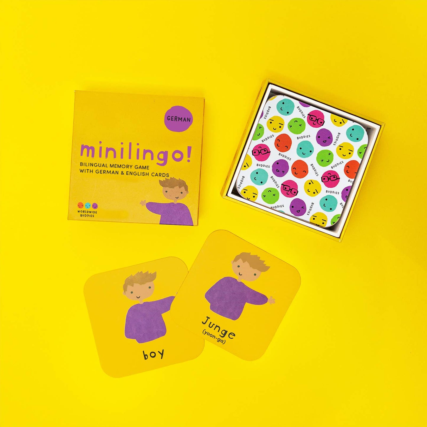 Minilingo German/English Bilingual Flashcards for Kids
