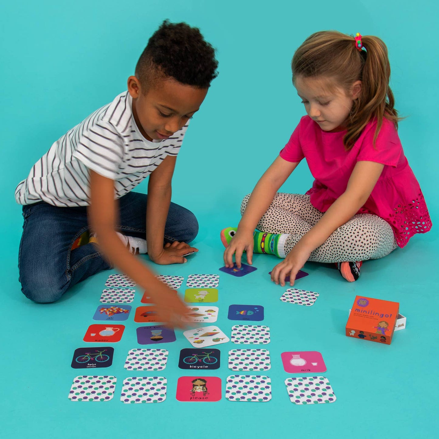 Minilingo Arabic/English Bilingual Flashcards for Kids