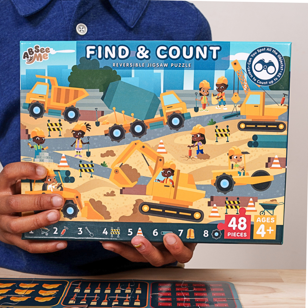 Construction Find & Count Puzzle