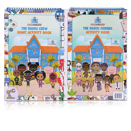 Giant Dual Activity Pad | STEM| Brown Toy Box| Diverse Children's Books