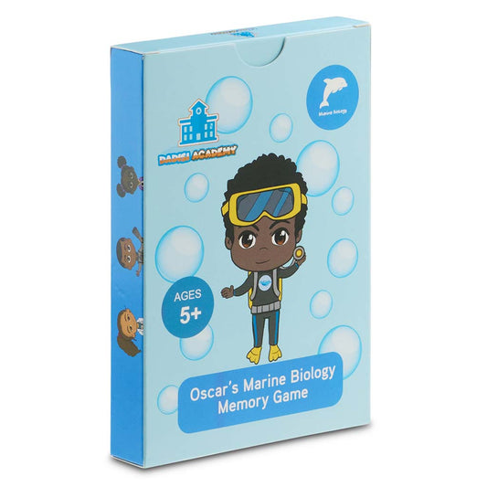 Oscar's Marine Biology Memory Game | STEM| Card Games