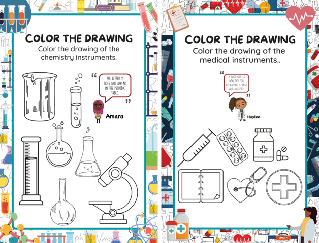 Giant Dual Activity Pad | STEM| Brown Toy Box| Diverse Children's Books