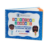 Inventor's Journal | STEM| Science Activity Book | Diverse Toys | Brown Toy Box