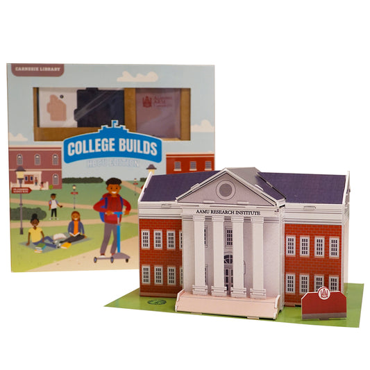 Alabama A&M College Builds |STEM | Constructor Kit | Brown Toy Box