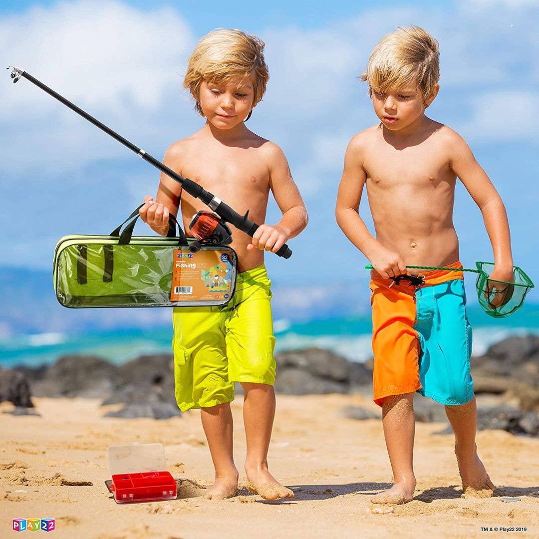 Fishing Pole For Kids - 32 Set Kids Fishing Rod Combos