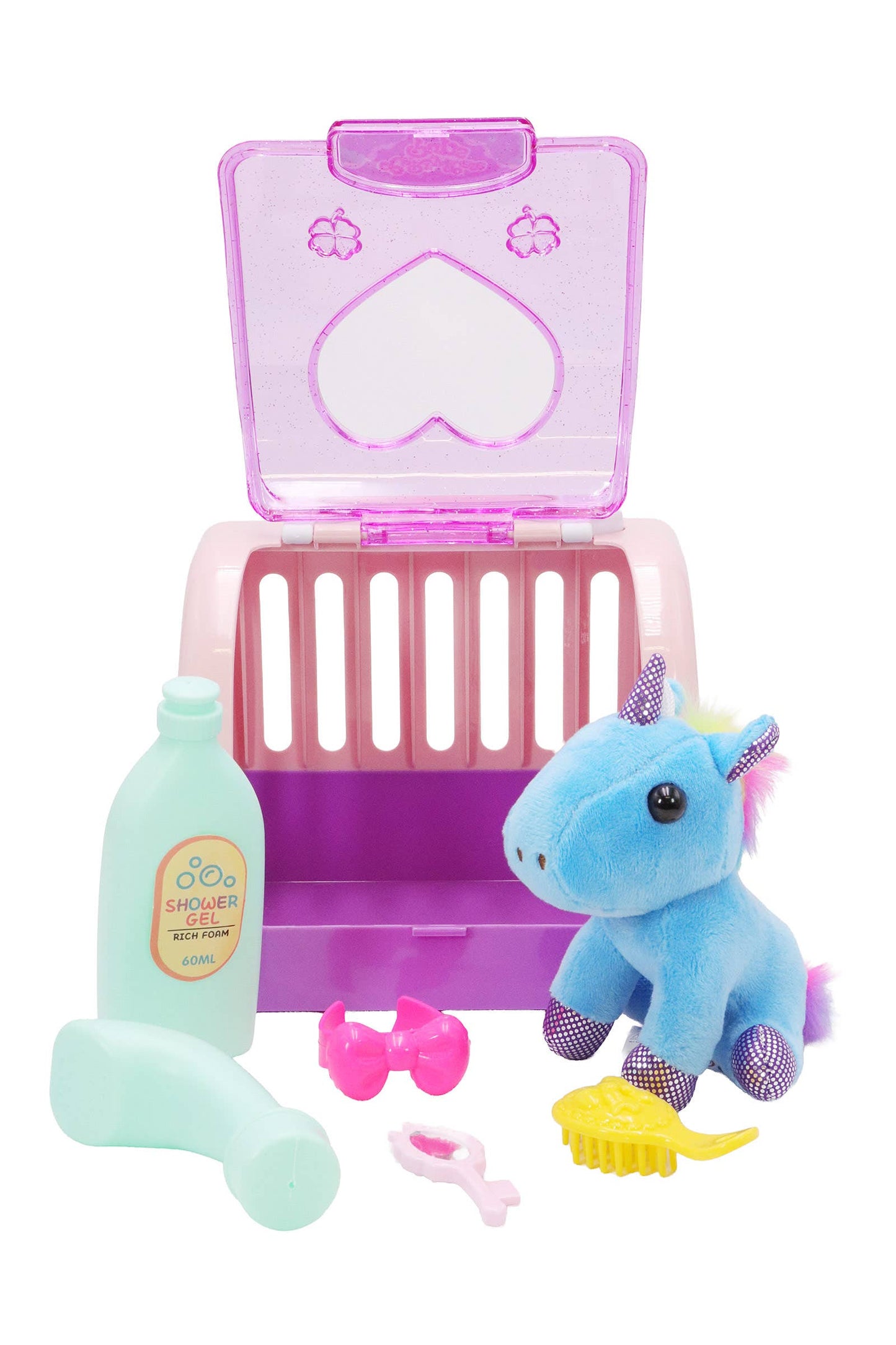 Unicorn Pony Stuffed Toy Kennel Carry Bag