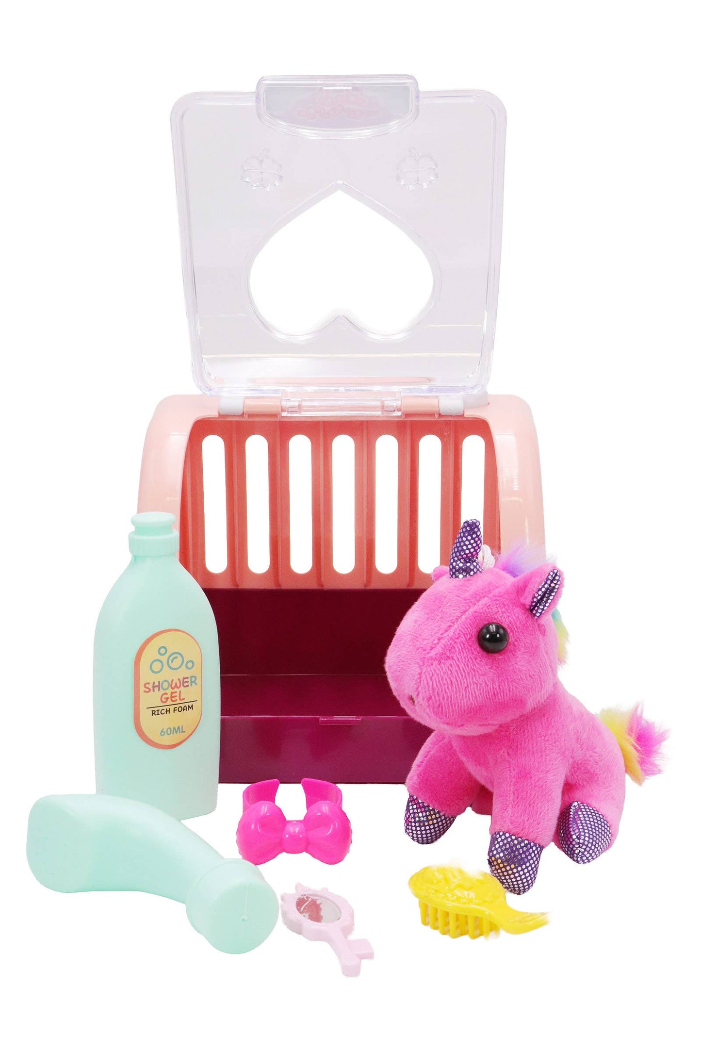 Unicorn Pony Stuffed Toy Kennel Carry Bag