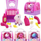 Unicorn Pony Stuffed Toy Kennel Carry Bag