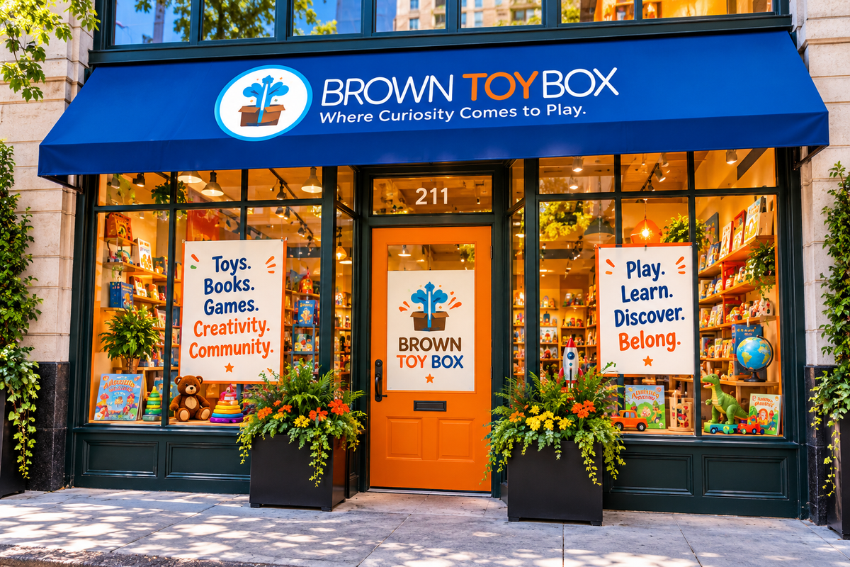 Brown Toy Box Atlanta storefront
