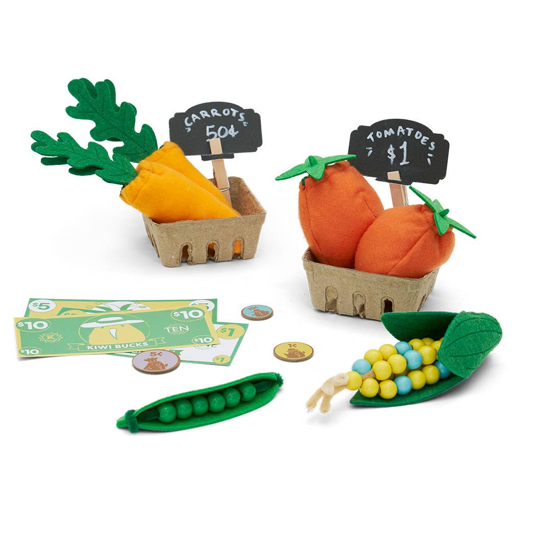 Learn & Grow Farmers Market Toy Kit for Kids