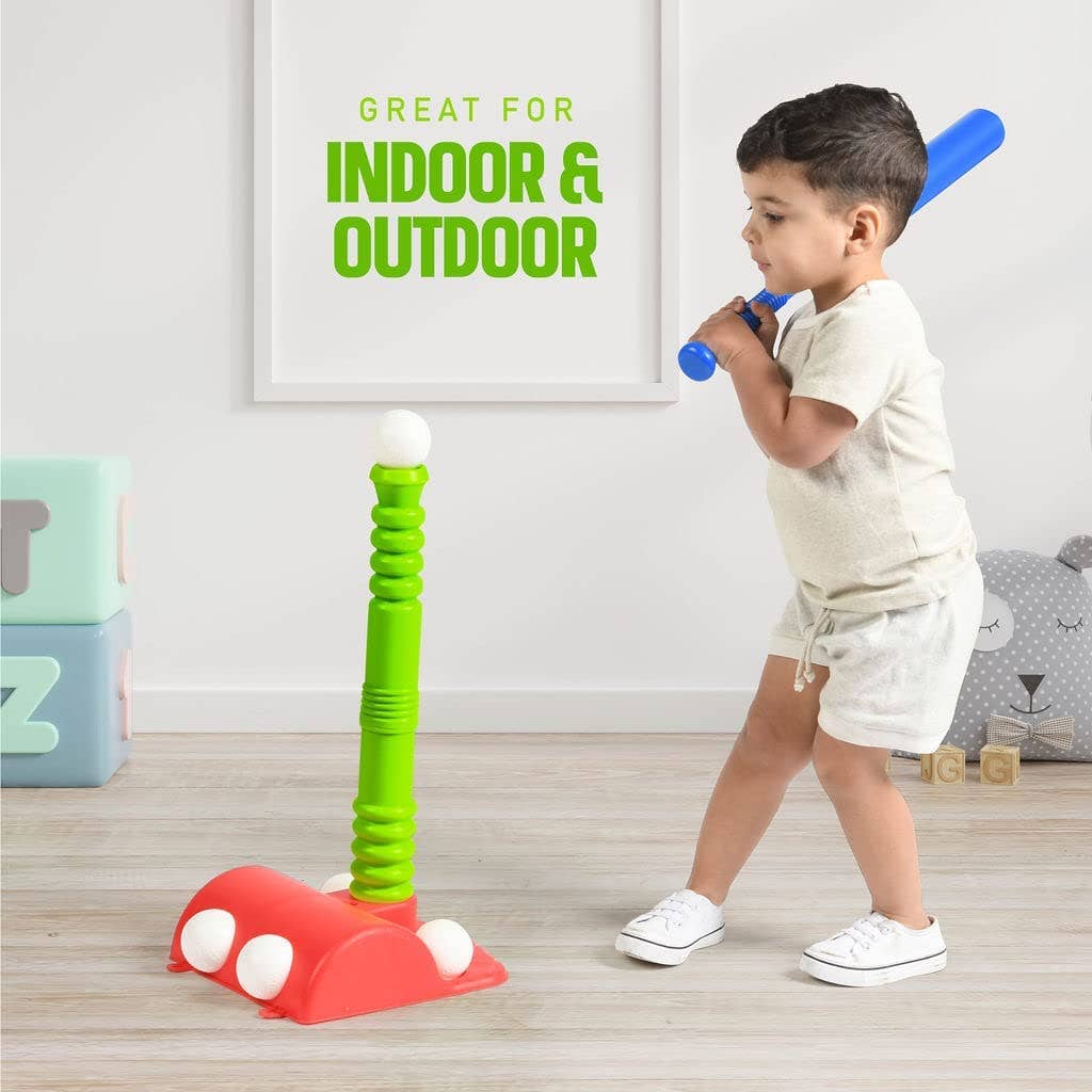 T Ball Set for Kids Ages 3-5 with 20" Batting Tee