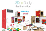 3Dux Design Architecture Set Fire Station