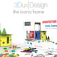 3Dux Design Architecture Set Iconic Home