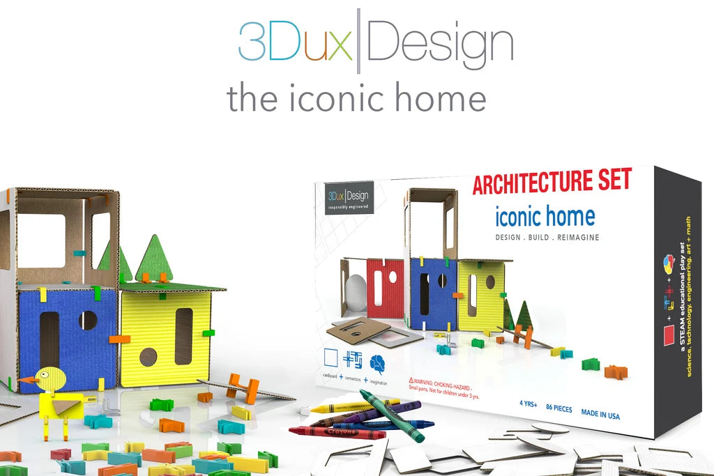 3Dux Design Architecture Set Iconic Home
