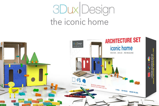 3Dux Design Architecture Set Iconic Home