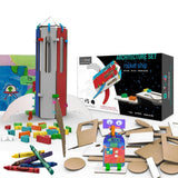 3Dux Design Architecture Set Rocket Ship