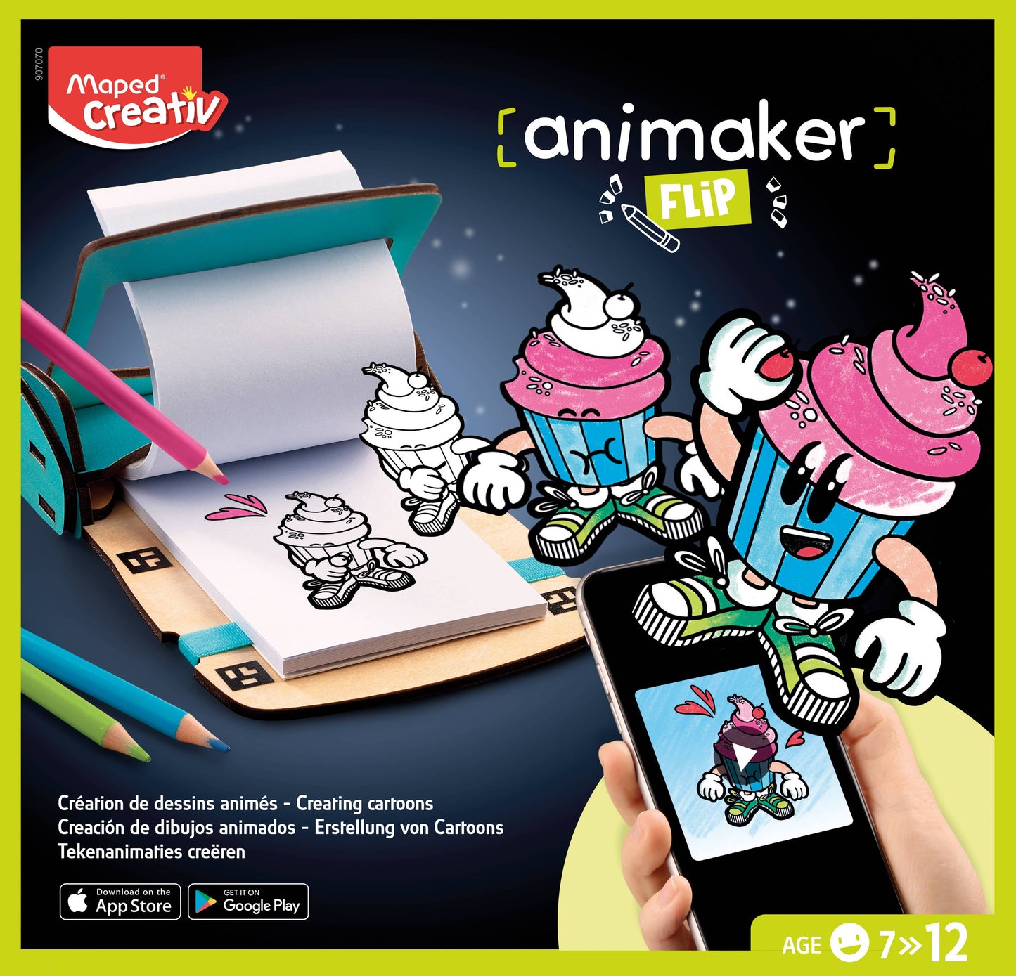 Creativ Animaker Flip Animated Comic Drawing Pad - Pop