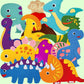 Craft Kits for Kids - 12 Dinos Sewing Kit