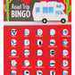 On the Way Games Road Trip Bingo, Travel Game