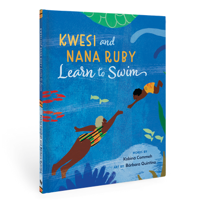 Kwesi and Nana Ruby Learn to Swim