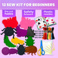 Craft Kits for Kids - 12 Bugs & Insects Sewing Kit