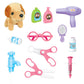 22 Piece Happy Paws Kid's Pet Grooming Playset