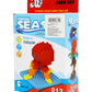 Sea Animals DIY Building Block Kit - 12 pcs