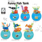 Marine Life Fishbowl Diy Building Block - 6 Pcs