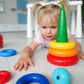 Educational toy "Pyramid" LUX in a box, Tigres