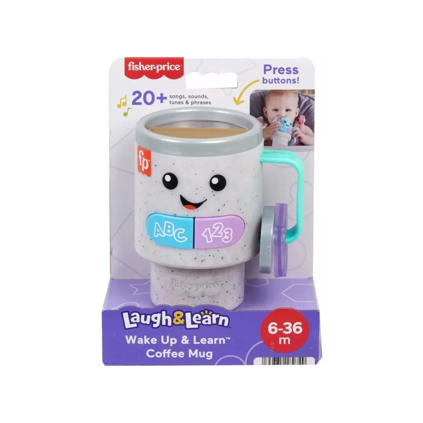Fisher- Price Laugh & Learn Wake Up & Learn Coffee Mug