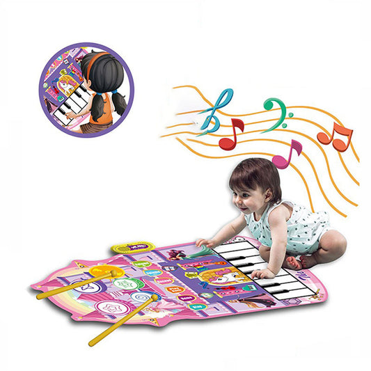 The Castle Music Blanket 2 in 1 Baby Toy